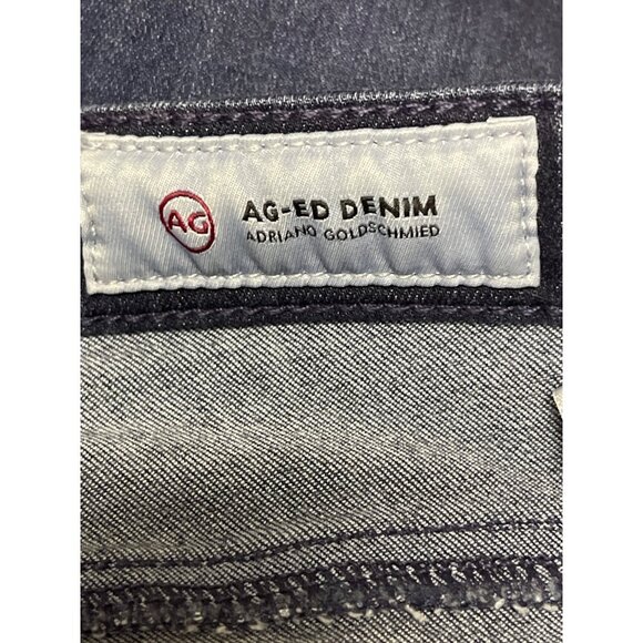 AG Adriano Goldschmied The Stilt Cigarette Leg Denim Blue Jeans Women's 26 26R - Picture 10 of 12